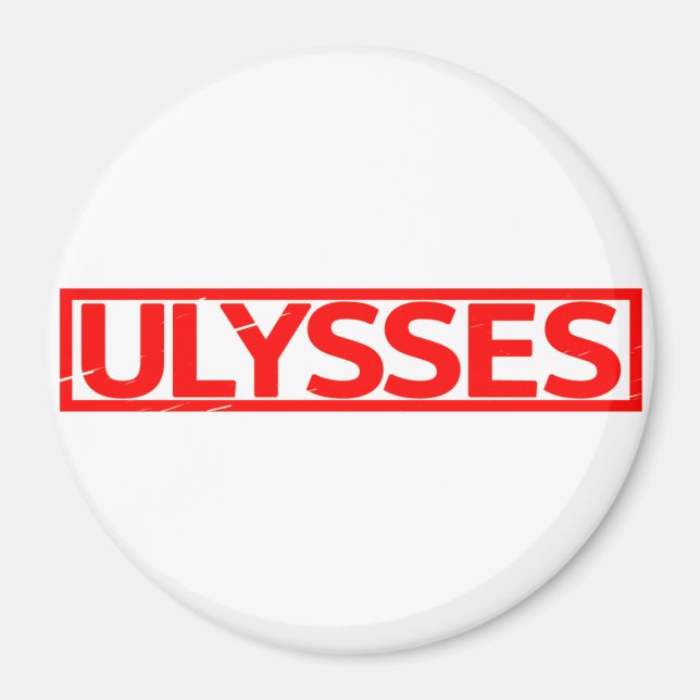 Ulysses Stamp Magnet (Front)
