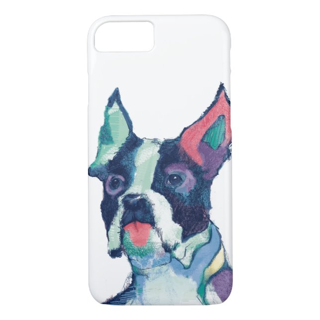 Ulysses Watercolor Pastel Case-Mate iPhone Case (Back)