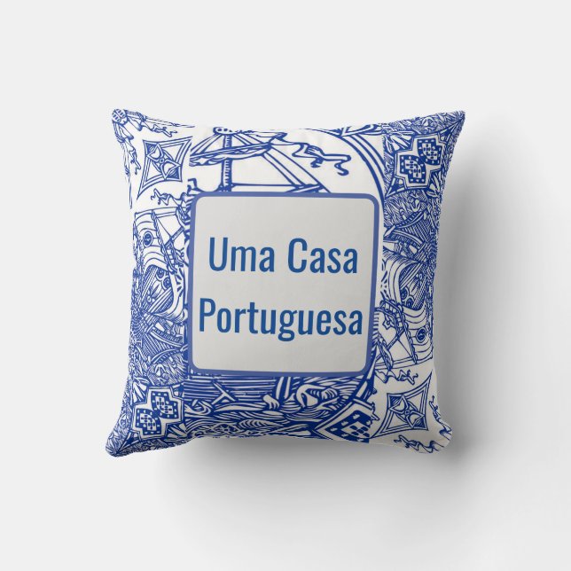 Uma Casa Portuguesa designs Cushion (Back)