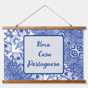 Uma casa Portuguesa Hanging Tapestry