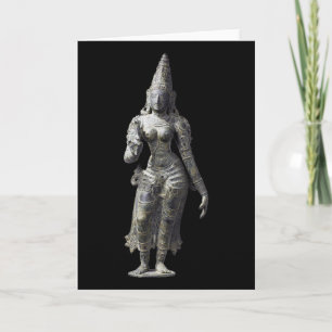 Uma Parvati Wife Of The Hindu God Shiva Card