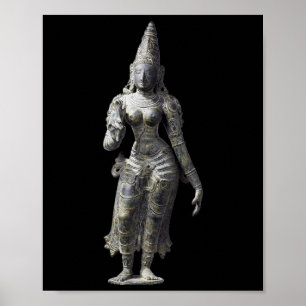 Uma Parvati Wife Of The Hindu God Shiva  Poster