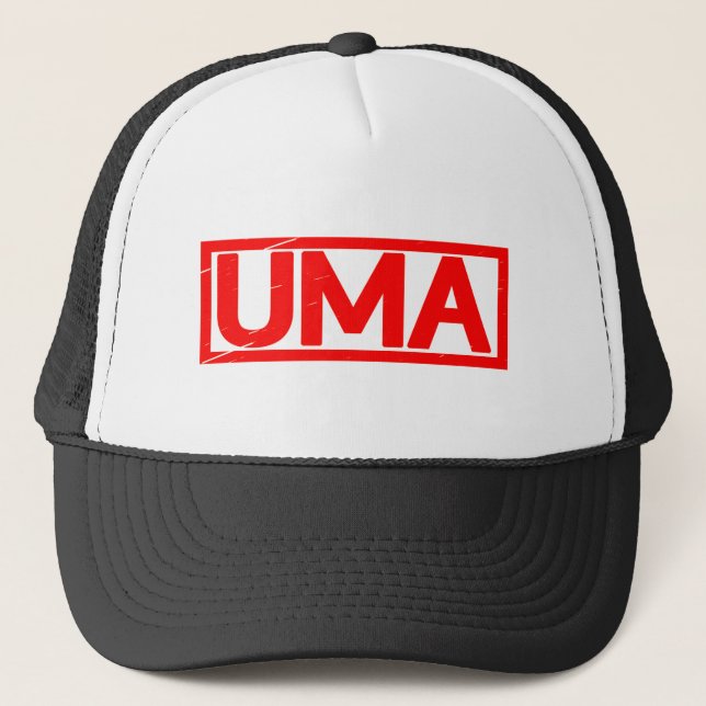 Uma Stamp Trucker Hat (Front)