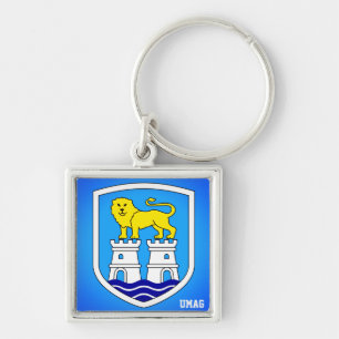 Umag, Croatia Keychain