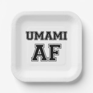 UMAMI AF PAPER PLATE