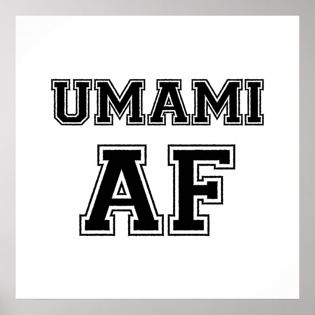 UMAMI AF POSTER (Front)