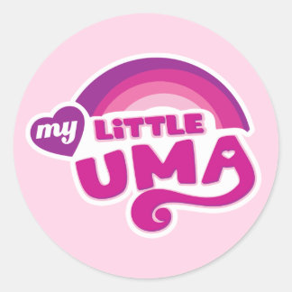 UmaMusume: My Little Uma Classic Round Sticker