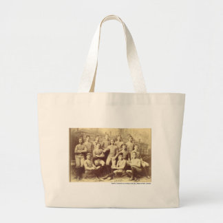 UMass Football 1888 Large Tote Bag