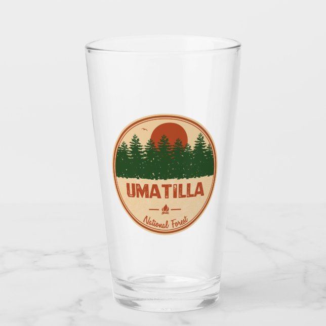 Umatilla National Forest Glass (Front)