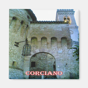 UMB031 CORCIANO, Umbria, Italy, Fridge Magnet