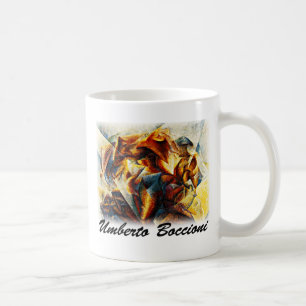 Umberto Boccioni - Dynamism of a Soccer Player Coffee Mug