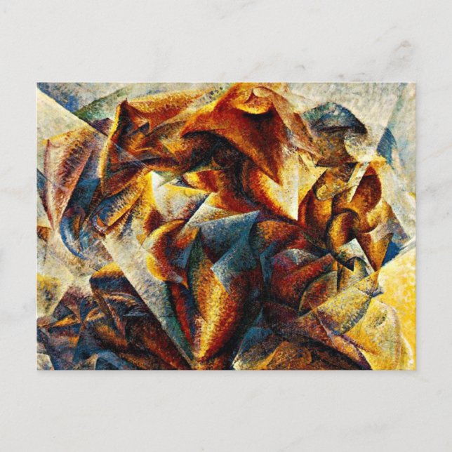 Umberto Boccioni - Dynamism of a Soccer Player Postcard (Front)