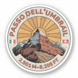 Umbrail pass Italy–Switzerland border alps