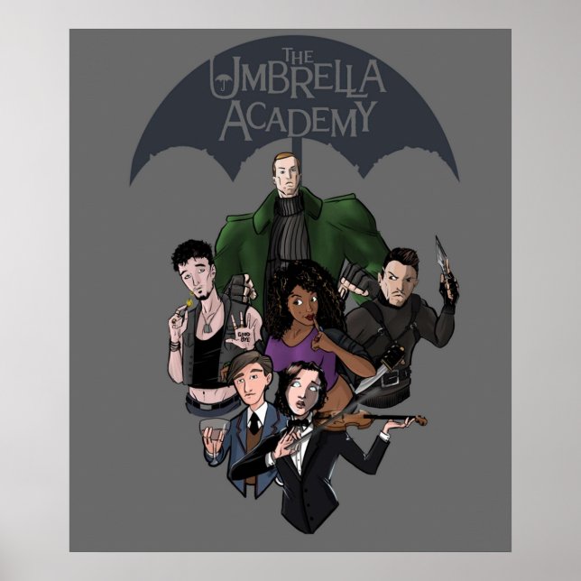 Umbrella Academy 12345 7 Poster (Front)