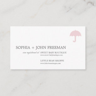 UMBRELLA   BABY REGISTRY CARD