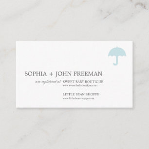 UMBRELLA   BABY REGISTRY CARD
