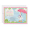 Umbrella Baby Sprinkle Shower Invitation Girl
