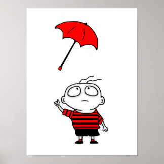 Umbrella Boy Poster