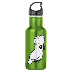 Umbrella Cockatoo (raised) 532 Ml Water Bottle