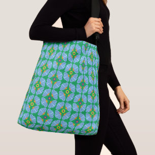 Umbrella Flowers Crossbody Bag (2 Sizes)