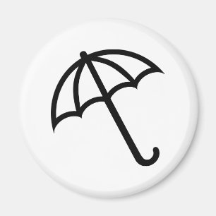 Umbrella icon magnet