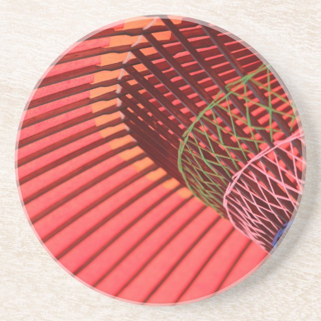 Umbrella Japanese Umbrellas Coaster (Front)