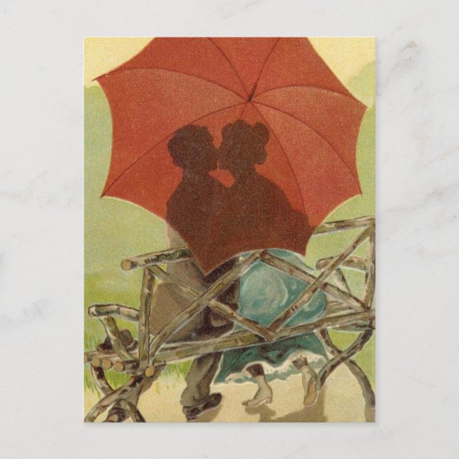 Umbrella Lovers Postcard (Front)