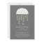 Umbrella Neutral Baby Shower Invitation