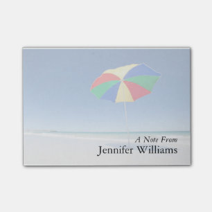 Umbrella On Beach Australia Post-it Notes