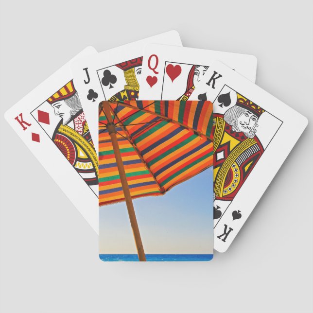 umbrella playing cards (Back)