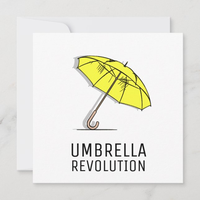 Umbrella Revolution - Hong Kong (Front)