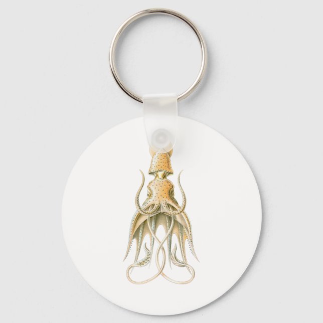 Umbrella Squid Key Ring (Front)