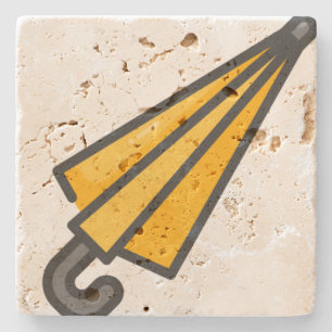umbrella stone coaster