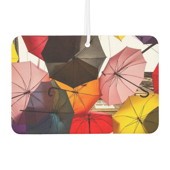 Umbrellas Car Air Freshener (Front)