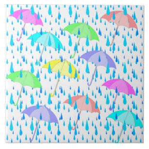 Umbrellas Ceramic Tile