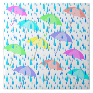 Umbrellas Ceramic Tile