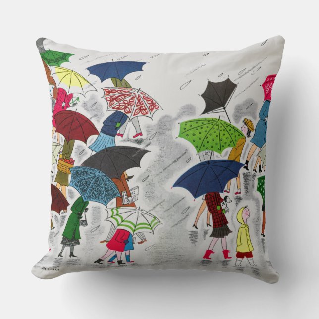 Umbrellas Cushion (Front)