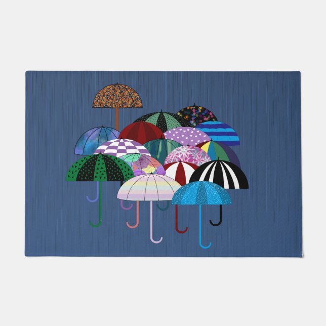 Umbrellas Doormat (Front)