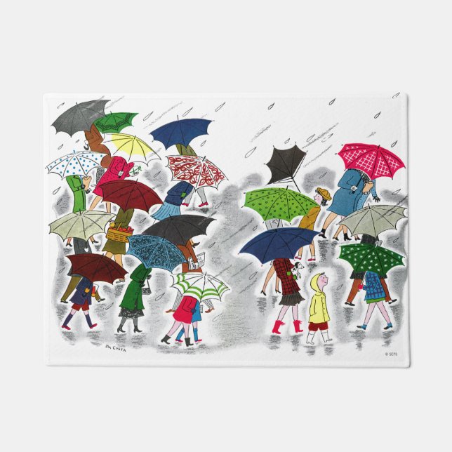 Umbrellas Doormat (Front)