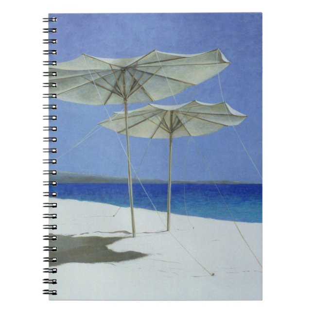 Umbrellas Greece 1995 Notebook (Front)