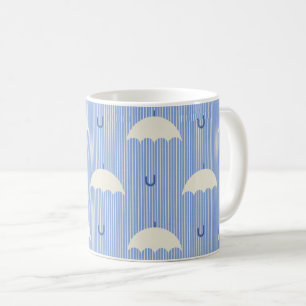 Umbrellas in the Blue Coffee Mug