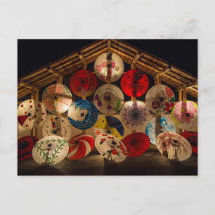Umbrellas Japanese card