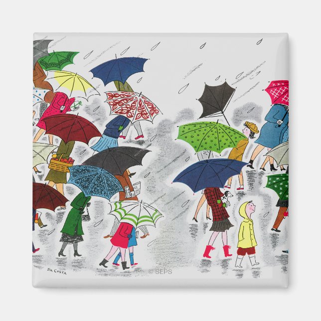 Umbrellas Magnet (Front)