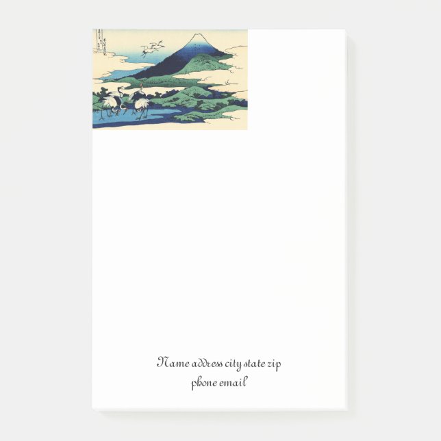 Umegawa in Sami Province Of The Clouds Post-it Notes (Front)