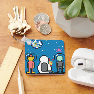 Umeko Space Colony NFT keychain キーホルダー