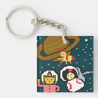 Umeko Space Colony NFT With friends from Mars Key Ring