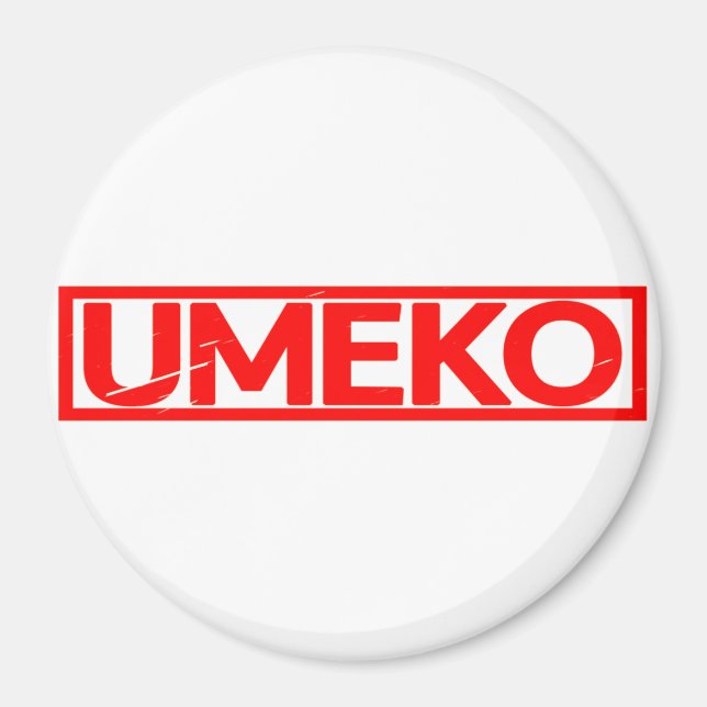 Umeko Stamp Magnet (Front)