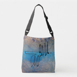 Umhängetasche Blue Dog Crossbody Bag