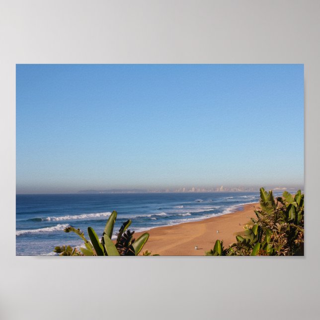 Umhlanga Greater Durban Ocean Beach South Africa Poster (Front)