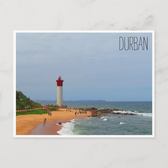 uMhlanga lighthouse beach Postcard (Front)